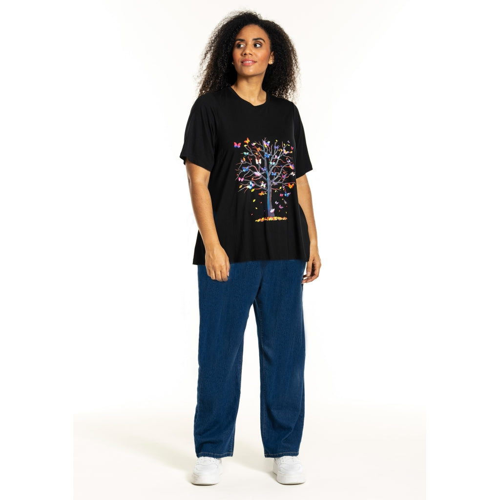 Studio SBella T-Shirt with print T-Shirt Black