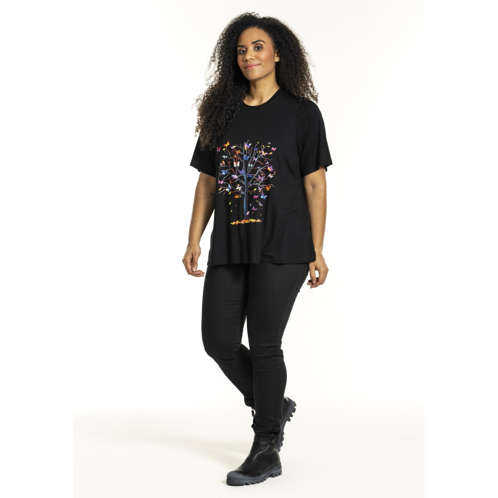 Studio SBella T-Shirt with print T-Shirt Black