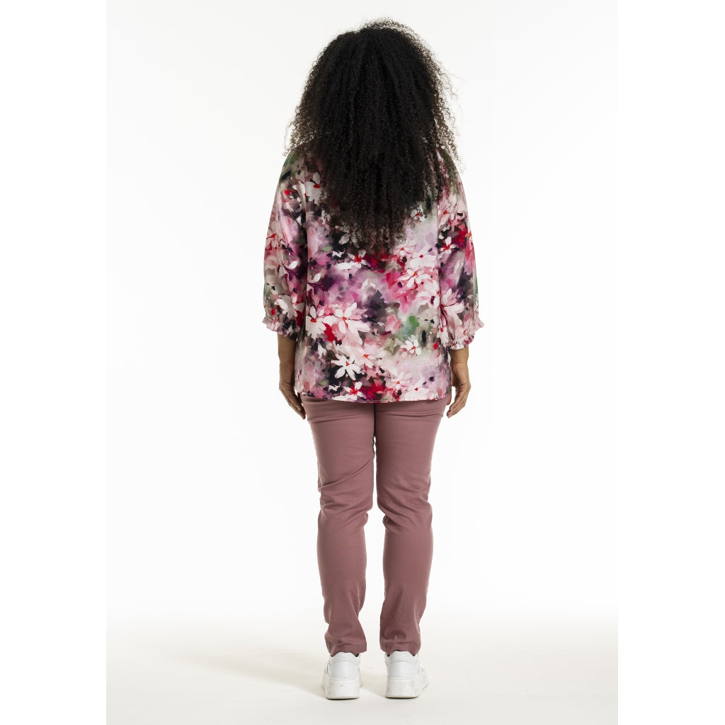 Studio SJustina Blouse Blouse Rosa flowers