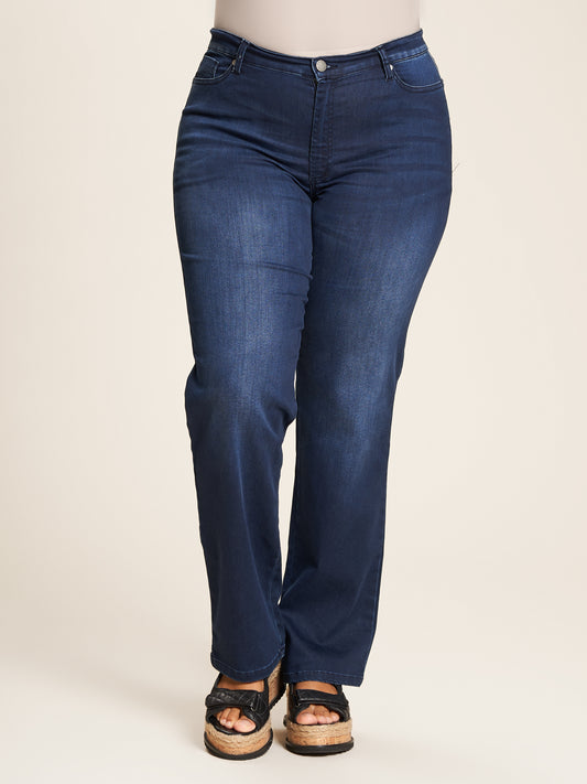 Studio Mørkeblå Denim Jeans fra STUDIO CLOTHING Pants Dark Blue Carmen Length 30"