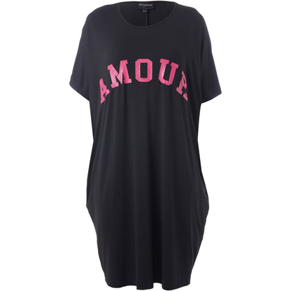 Studio SAne Dress Dress Black with Pink