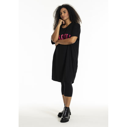 Studio SAne Dress Dress Black with Pink