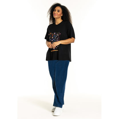 Studio SBella T-Shirt with print T-Shirt Black