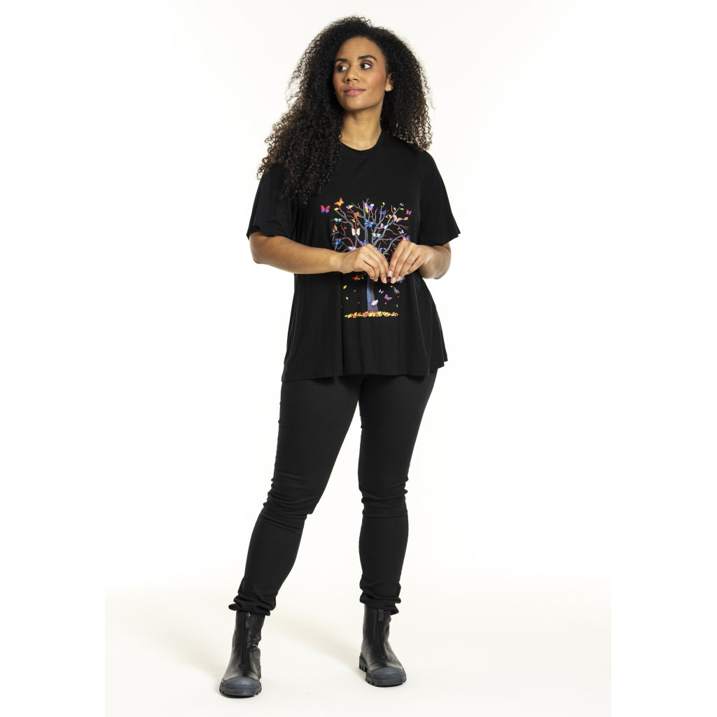 Studio SBella T-Shirt with print T-Shirt Black