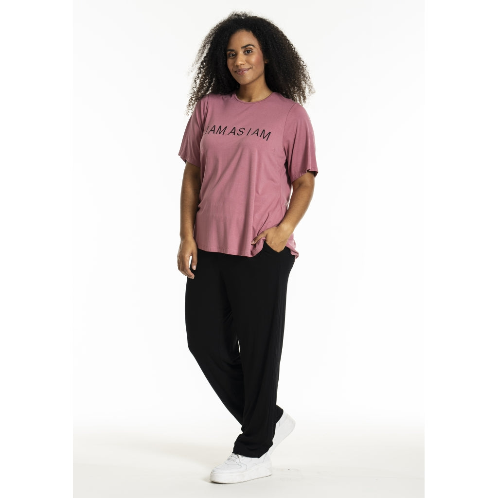 Studio SBella T-Shirt with print T-Shirt Rose with black