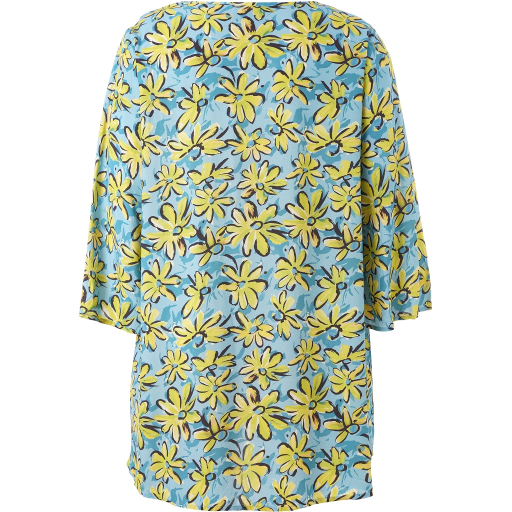 Studio SCamilla Tunic Tunic Blue yellow green flowers
