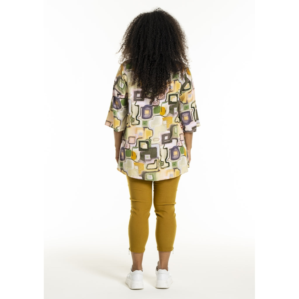 Studio SCamilla Tunic Tunic Mix pattern green print