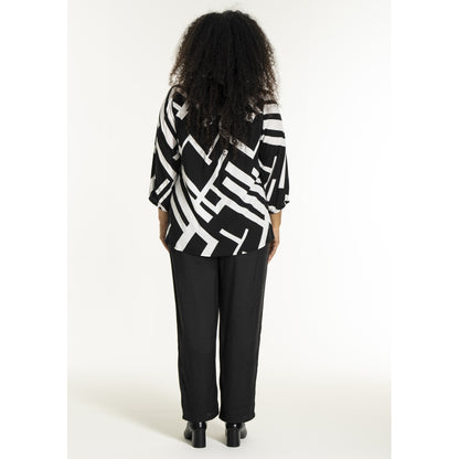 Studio SEmmy Blouse Blouse Black with white squares
