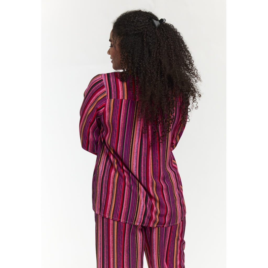 Studio SEmmy Blouse Blouse Pink Squares