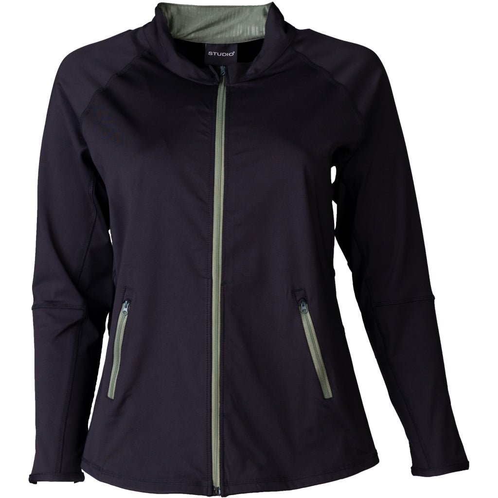 Studio SFitness Jacket Jacket Black with Green