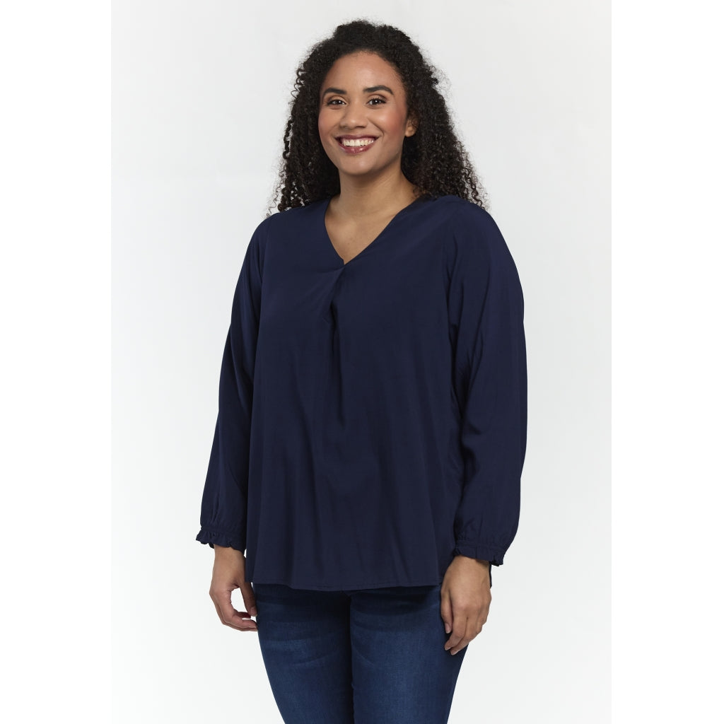 Studio SGinny Blouse Blouse Navy