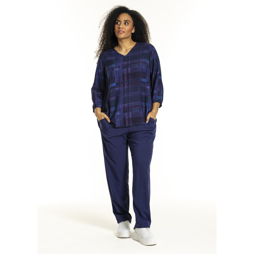 Studio SGry Trousers Trousers Dark purple