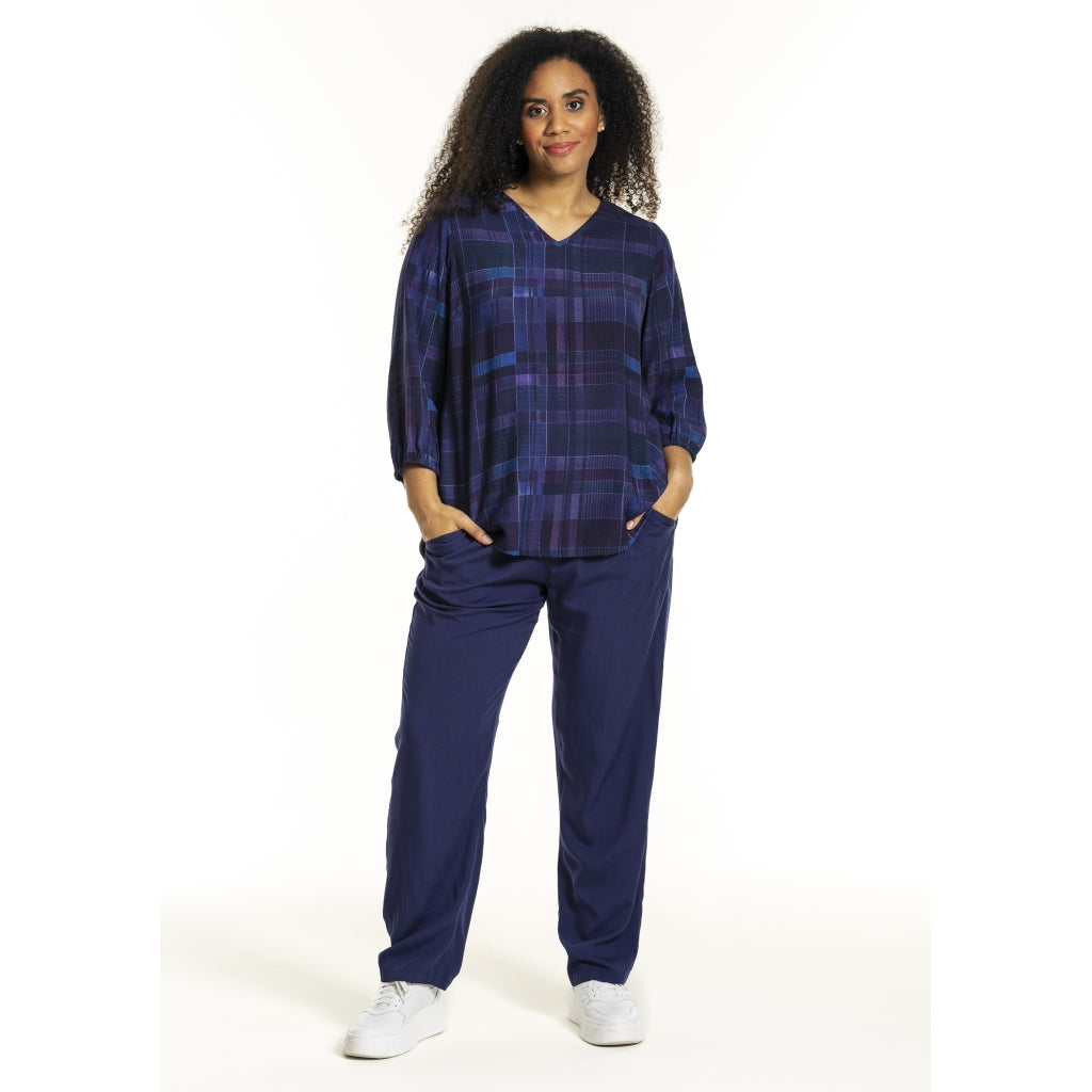 Studio SGry Trousers Trousers Dark purple