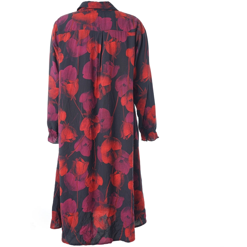 Studio SGunda Dress Dress Black with Red Flower