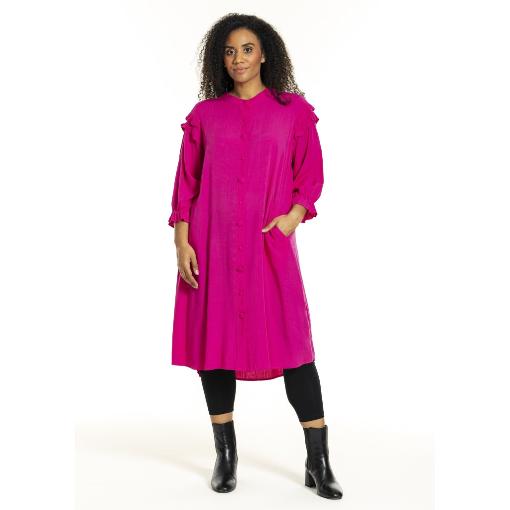 Studio SIma Dress with elastic details Dress Pink