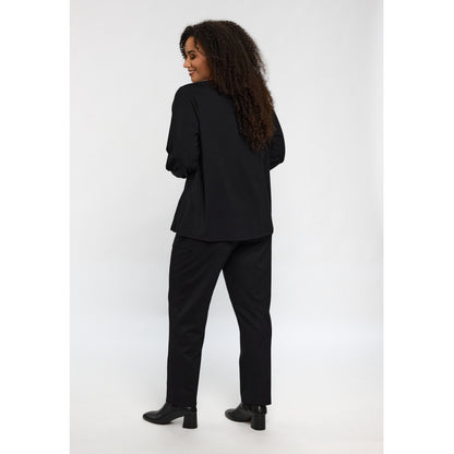 Studio SKirsten Blouse Blouse Black with gold flowers