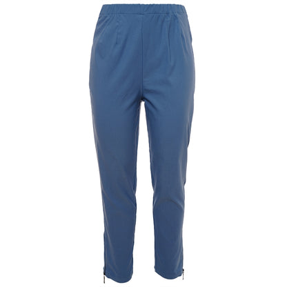 Studio SLena pants with zipper 7/8 Pant light Blue