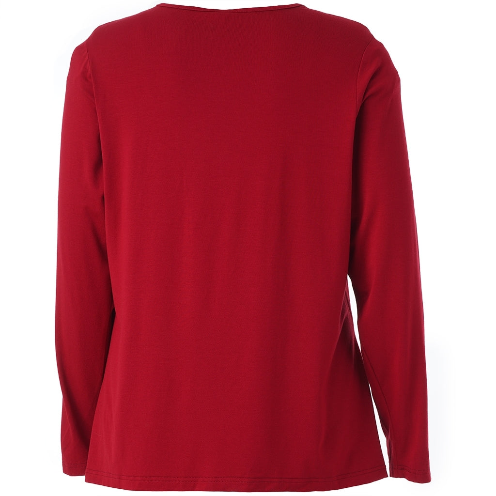 Studio SLian T-Shirt with long T-Shirt Red