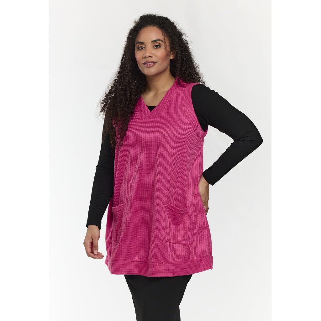 Studio SLily Vest Dress Dress Pink