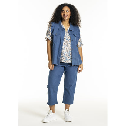 Studio SLucy Jeans vest Vest Light Blue Denim