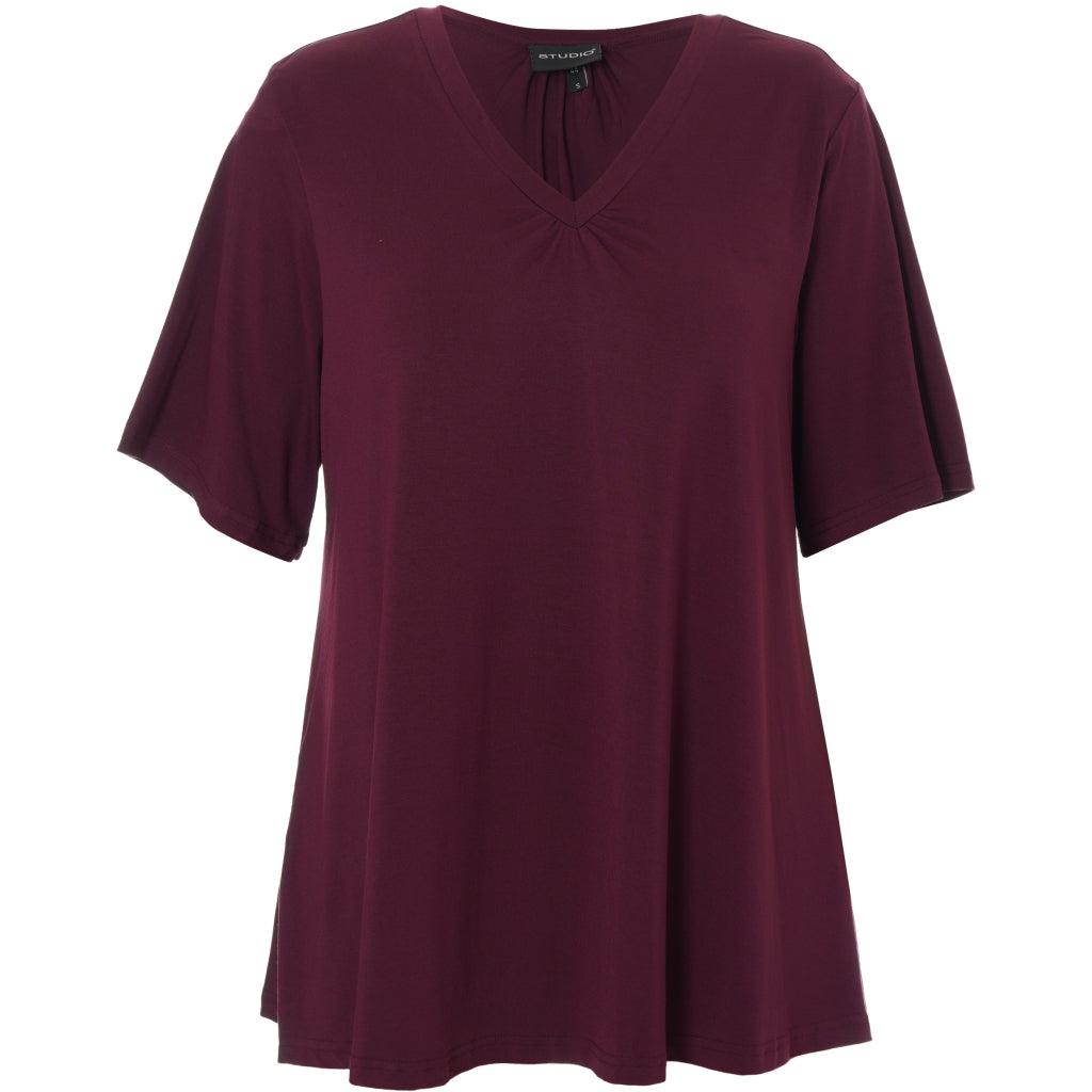 Studio SLykke T-shirt T-Shirt Bordeaux