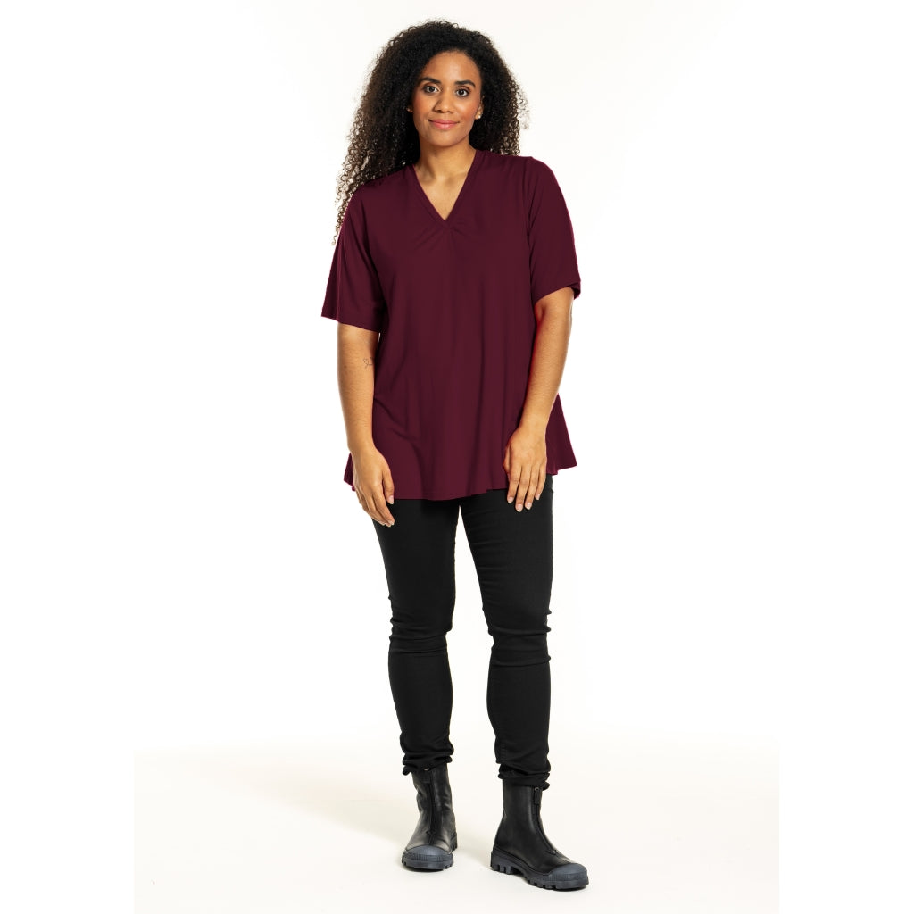 Studio SLykke T-shirt T-Shirt Bordeaux