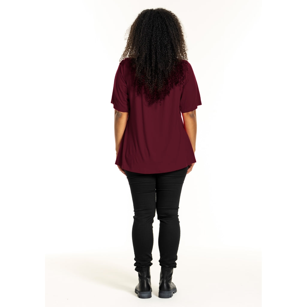 Studio SLykke T-shirt T-Shirt Bordeaux