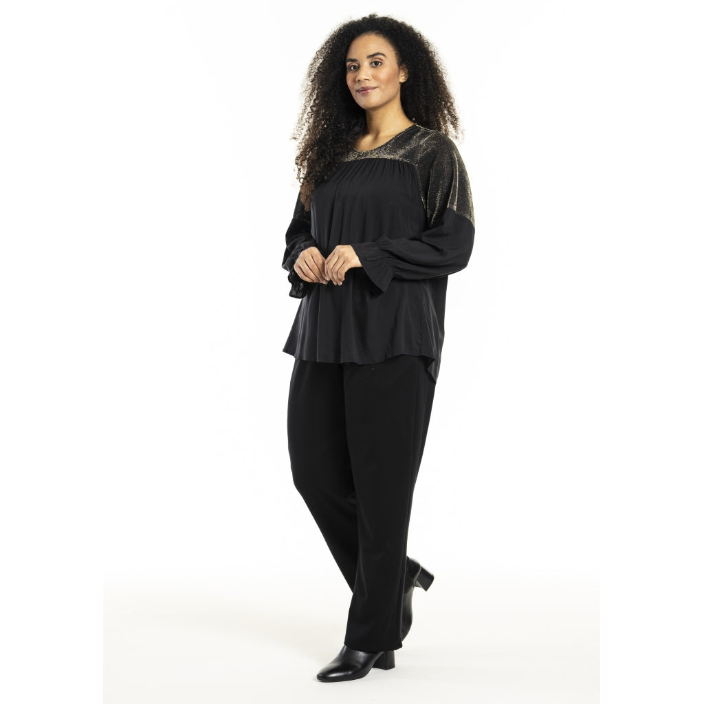 Studio SMille Blouse Blouse Metallic Black