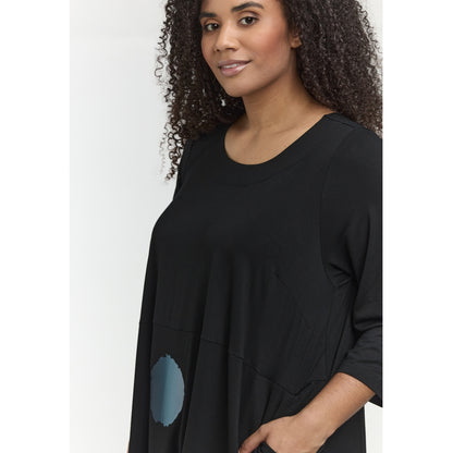 Studio SRonja Tunic Tunic Black with petrol